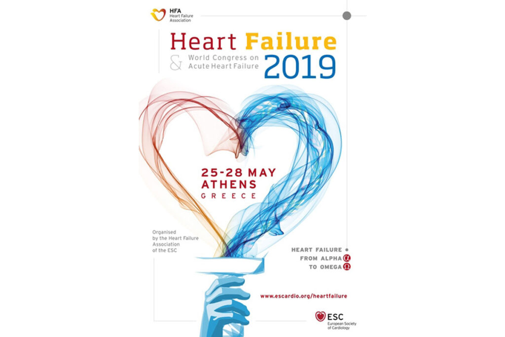 Heart Failure 2019 – 6th World Congress on Acute Heart Failure, Athens Greece, 25-28/05/19